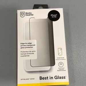 Spyglass Edge Privacy Screen Protector for iPhone 11/XR - Black